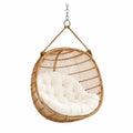 Runder Rattan-Hängesessel 120 cm Beige