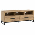 TV-Schrank Holz Metallrahmen Eiche Natur 160 cm