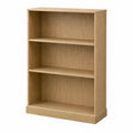 Regal Holz Eiche Hell 3 Ebenen 80x90x25 cm