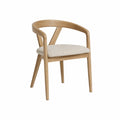 Esszimmerstuhl Eiche Hellbraun Beige 75cm